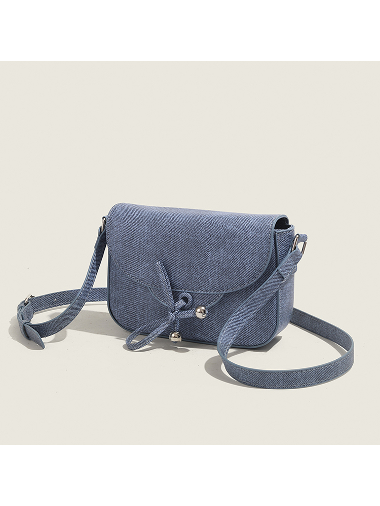 2024 Small Denim Square Bag with Bow - Fashionable Versatile Shoulder Crossbody Bag for Women, Trendy Y2K Style 2024 Small Denim Square Bag with Bow - Fashionable Versatile Shoulder Crossbody Bag for Women, Trendy Y2K Style