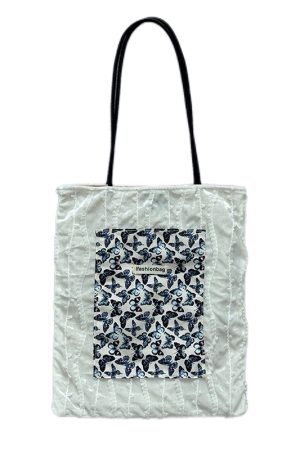 2024 Women’s Large Capacity Butterfly Lace Shoulder Tote Bag - Versatile Niche Handbag for Everyday Style