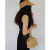 2024 Women's Straw Woven Bag, Handheld & Crossbody, Versatile Simple Design, Trendy Korean Style