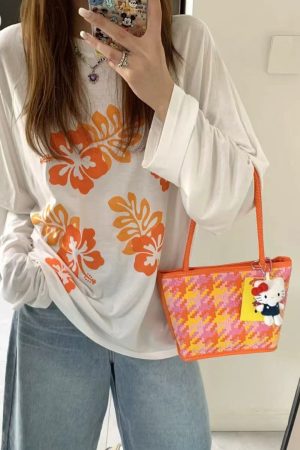 2025 Color-Block Spliced Woven Tote Bag - Versatile Handheld & Shoulder Bag for Chic Casual Style