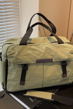 2025 Fitness Travel Bag for Men & Women - Large Capacity Training & Business Luggage for Short Trips