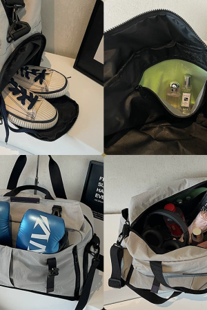 2025 Fitness Travel Bag for Men & Women - Large Capacity Training & Business Luggage for Short Trips