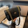 2025 High-End Textured Chain Shoulder Crossbody Bag for Women - Fashionable Commuting Underarm Style