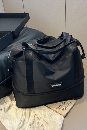 2025 Large Capacity Dry Wet Separation Travel Bag - Sports Fitness Maternity Storage Luggage for Short-Distance Trips