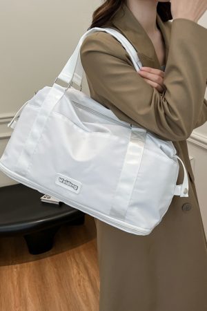 2025 Large Capacity Dry Wet Separation Travel Bag - Sports Fitness Maternity Storage Luggage for Short-Distance Trips