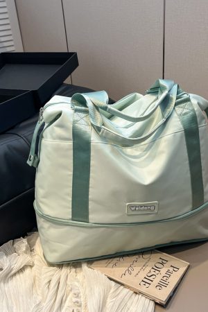 2025 Large Capacity Dry Wet Separation Travel Bag - Sports Fitness Maternity Storage Luggage for Short-Distance Trips