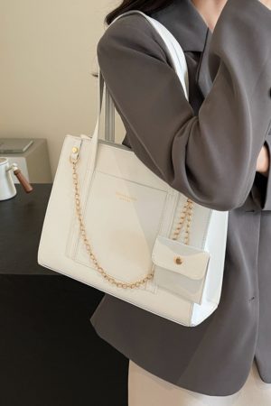 2025 Large Capacity Summer Handbag for Women - Versatile Stylish Shoulder Tote Bag for Commuting and Everyday Use