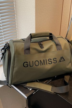 2025 Large Capacity Tote Bag for Women & Men - Dry & Wet Separation Fitness Travel Bag for Short Trips & Business