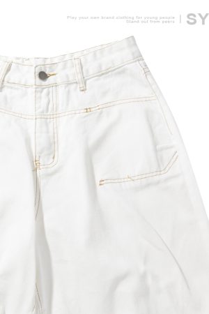 2025 Men's Seven-Point Pants - Casual Wide-Leg Workwear, Loose Fit Draping Shorts for Versatile Everyday Style