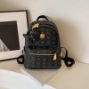 2025 New Women's Mini Backpack - Double Shoulder Design, Versatile Small Bag with Cute Maiduo Bear Print
