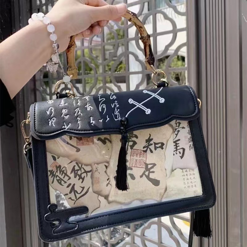 2025 Niche Ancient Style Handheld Pain Bag - Large Capacity Versatile Crossbody Commuter Shoulder Bag for Fashion Lovers 2025 Niche Ancient Style Handheld Pain Bag - Large Capacity Versatile Crossbody Commuter Shoulder Bag for Fashion Lovers