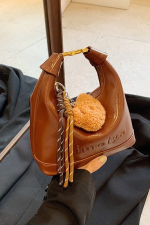 2025 Retro Textured Small Crossbody Bag for Women - Versatile Shiny Shoulder Handbag, Chic Fashion Accessory