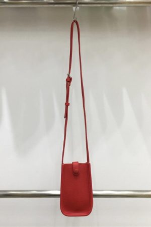 2025 Summer Mini Bag Soft Leather Casual Crossbody Shoulder Phone Bag - Trendy Y2K Fashion Accessory