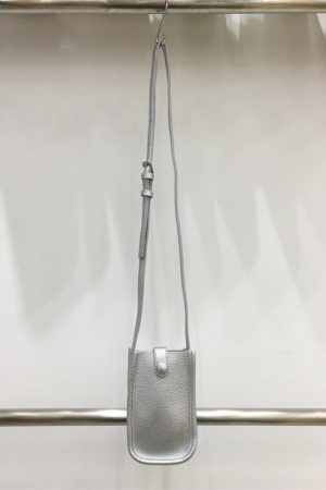 2025 Summer Mini Bag Soft Leather Casual Crossbody Shoulder Phone Bag - Trendy Y2K Fashion Accessory