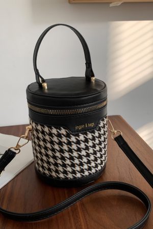 2025 Summer Mini Crossbody Bucket Bag for Women - High-End Instagram Aesthetic Small Handbag
