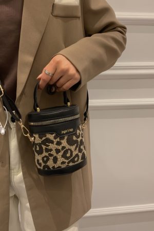 2025 Summer Mini Crossbody Bucket Bag for Women - High-End Instagram Aesthetic Small Handbag