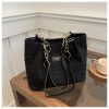 2025 Summer Minimalist High-End Large Handbag for Women - Versatile Shoulder Tote Bag with Spacious Capacity for Commuting