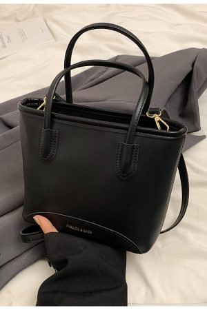 2025 Summer Versatile Water-Resistant Commuter Tote Bag - Fashionable Bucket Crossbody Bag for Women