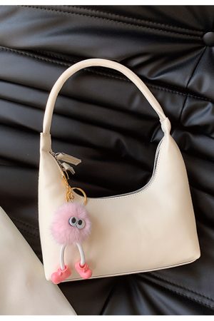 2025 Summer Women's Silver French-Style Baguette Shoulder Bag - Versatile High-End Niche Underarm Bag