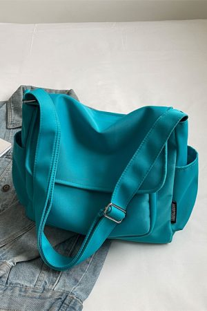2025 Women's Canvas Single Shoulder Bag - Casual Korean Style Crossbody for College Commuting - Fresh Look