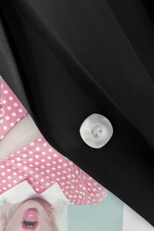 2025 Women's Casual Black Suit Jacket - Thin High-Quality Blazer for Summer Professional Attire, Versatile Office Wear