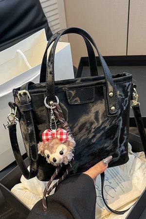 2025 Women's Color-Blocking Bucket Bag - Versatile Shoulder & Crossbody Handbag with High-End Feel