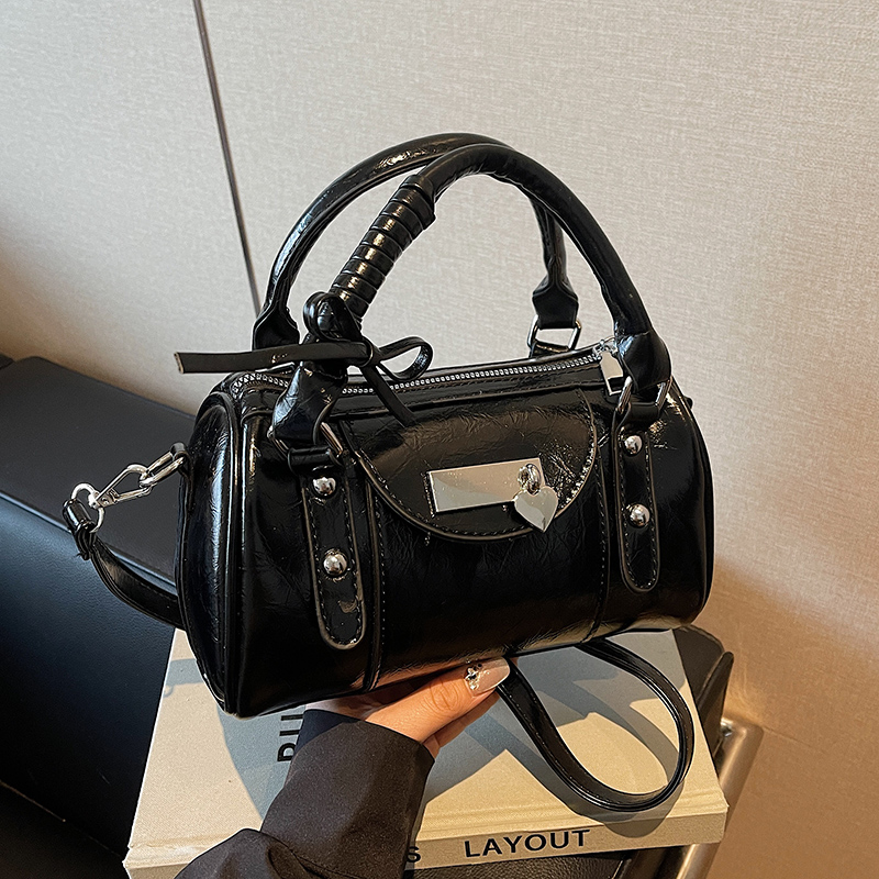 2025 Women's High-End Ballet Bowling Bag - Sweet Cool Crossbody Boston Handbag for Chic Fashion Style 2025 Women's High-End Ballet Bowling Bag - Sweet Cool Crossbody Boston Handbag for Chic Fashion Style