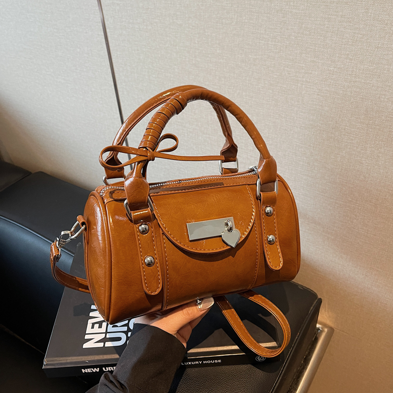 2025 Women's High-End Ballet Bowling Bag - Sweet Cool Crossbody Boston Handbag for Chic Fashion Style 2025 Women's High-End Ballet Bowling Bag - Sweet Cool Crossbody Boston Handbag for Chic Fashion Style