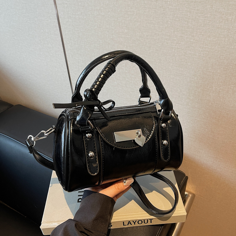 2025 Women's High-End Ballet Bowling Bag - Sweet Cool Crossbody Boston Handbag for Chic Fashion Style 2025 Women's High-End Ballet Bowling Bag - Sweet Cool Crossbody Boston Handbag for Chic Fashion Style