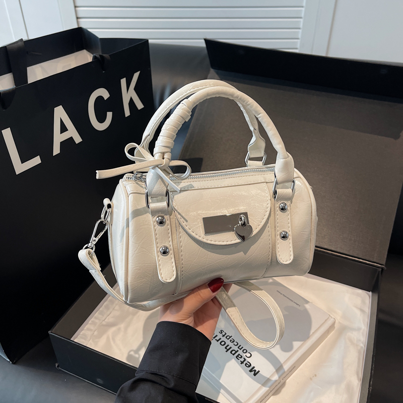 2025 Women's High-End Ballet Bowling Bag - Sweet Cool Crossbody Boston Handbag for Chic Fashion Style 2025 Women's High-End Ballet Bowling Bag - Sweet Cool Crossbody Boston Handbag for Chic Fashion Style