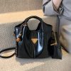 2025 Women's High-End Tote Bag - Stylish Versatile Handbag for Casual Shoulder or Crossbody Use