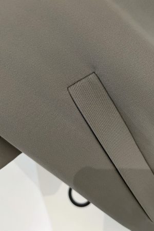 2025 Women's Vintage Short Blazer - Summer Thin Gray Textured Suit Jacket, Stylish High-Quality Fashion