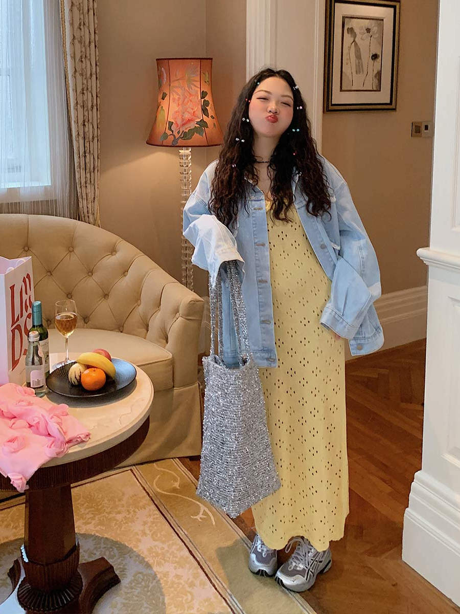 3D Floral Hollow Out Two-Piece Sling Dress for Women - Unique Waist-Cinching Design for Spring Summer 2025 - Y2K Style 3D Floral Hollow Out Two-Piece Sling Dress for Women - Unique Waist-Cinching Design for Spring Summer 2025 - Y2K Style