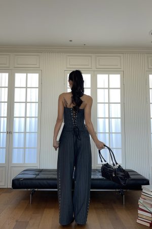 40% Wool High-Quality Bra and Trousers Set - Chic, Comfortable Loungewear for Everyday Style