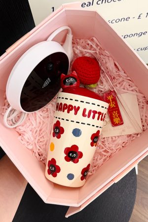 Adorable Cat Ceramic Mug with Straw, Perfect Gift for Girls, Best Friend Birthday Present, Cute Party Favor