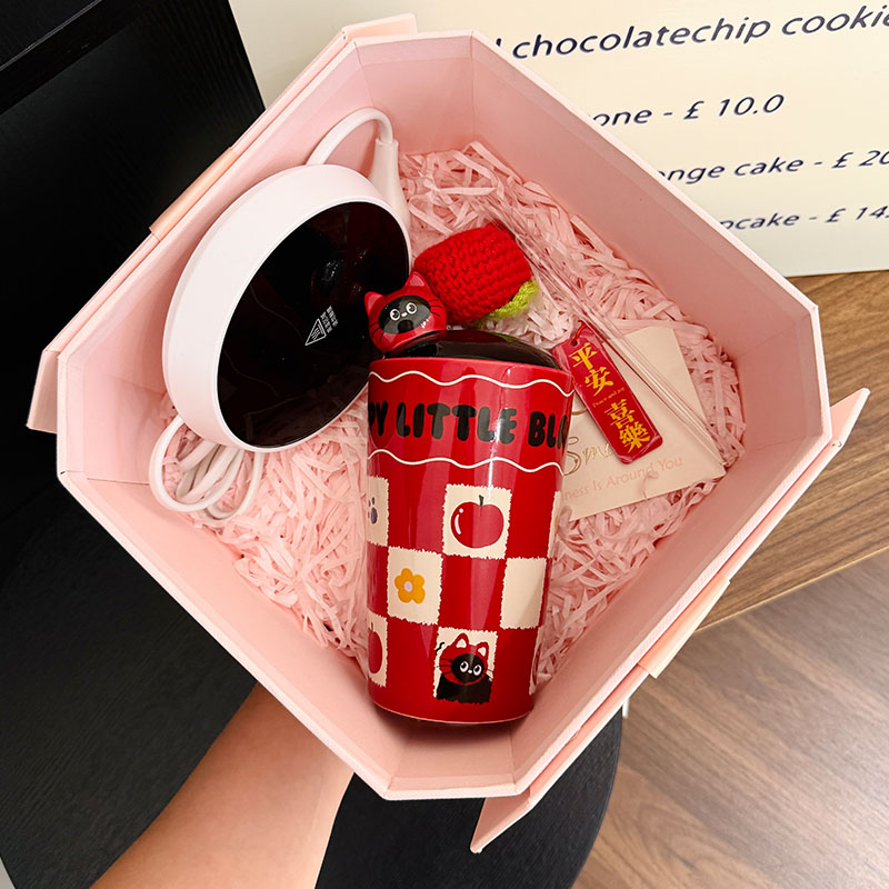 Adorable Cat Ceramic Mug with Straw, Perfect Gift for Girls, Best Friend Birthday Present, Cute Party Favor Adorable Cat Ceramic Mug with Straw, Perfect Gift for Girls, Best Friend Birthday Present, Cute Party Favor