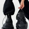 All-Black 18XL Dad Shoes for Men - Trendy Functional Outdoor Hiking Mountaineering Sneakers for Couples