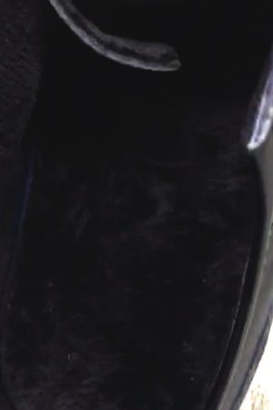 All-Black Men's Leather Shoes - Harajuku Style Thick-Soled Japanese Retro Round-Toe Casual Trendy Footwear