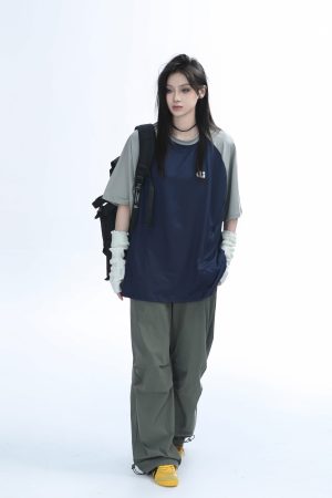 American Quick-Dry Oversized Women's Sports T-Shirt, Loose-Fitting Raglan Half-Sleeve for Summer, Casual Outdoor Style