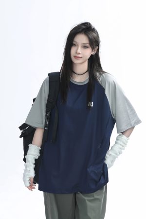 American Quick-Dry Oversized Women's Sports T-Shirt, Loose-Fitting Raglan Half-Sleeve for Summer, Casual Outdoor Style