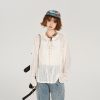 American Retro Lace-Up Hollow Sun Protection Shirt for Women - Summer Casual Loose Slimming Top