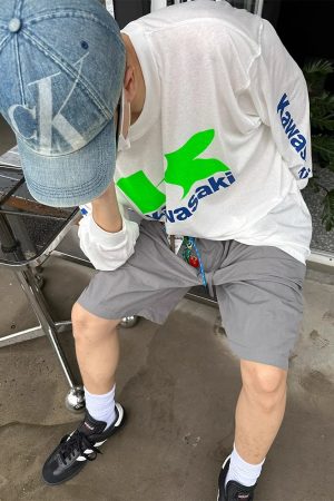 American Retro Lightweight Quick-Dry Casual Shorts for Men and Women - Loose Straight Breathable 5-Point Summer Sports Pants