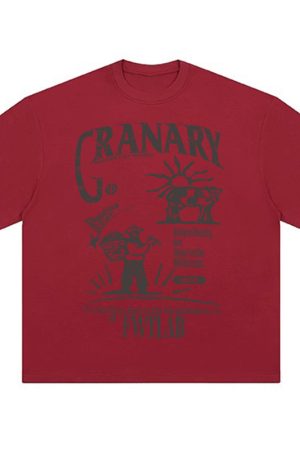 American Retro Pink Short-Sleeve Women's Summer Heavyweight T-Shirt with Illustration Letter Print - Casual College Style Top