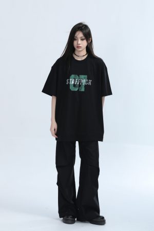 American Retro Pleated Black Casual Pants for Women - Niche Loose Straight Wide-Leg Design, Vintage Style, Comfortable Fit