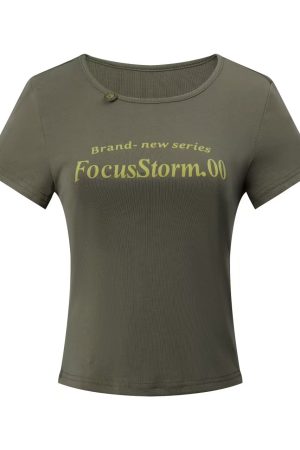 American Retro Summer Short Sleeve T-Shirt for Women - Flattering Slim Fit, Petite Style, Sit and Eat Until the Mountains Are Empty Print