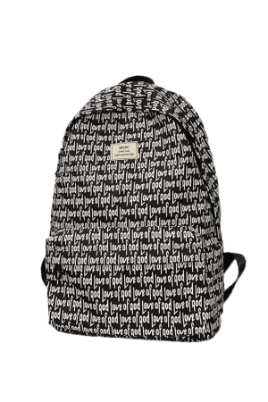 American-Style Printed Backpack for Students - Large Capacity Sports Book Bag for Boys, Trendy High School Essentials