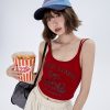 American-Style Printed Camisole for Women - Summer 2023 Niche Design, Trendy Short Spicy Girl Top