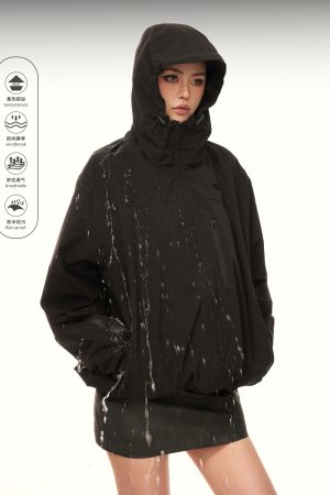 American Vintage Outdoor Windproof Soft Shell Jacket for Women - Casual Spring & Autumn Coat, 2025 Fashion