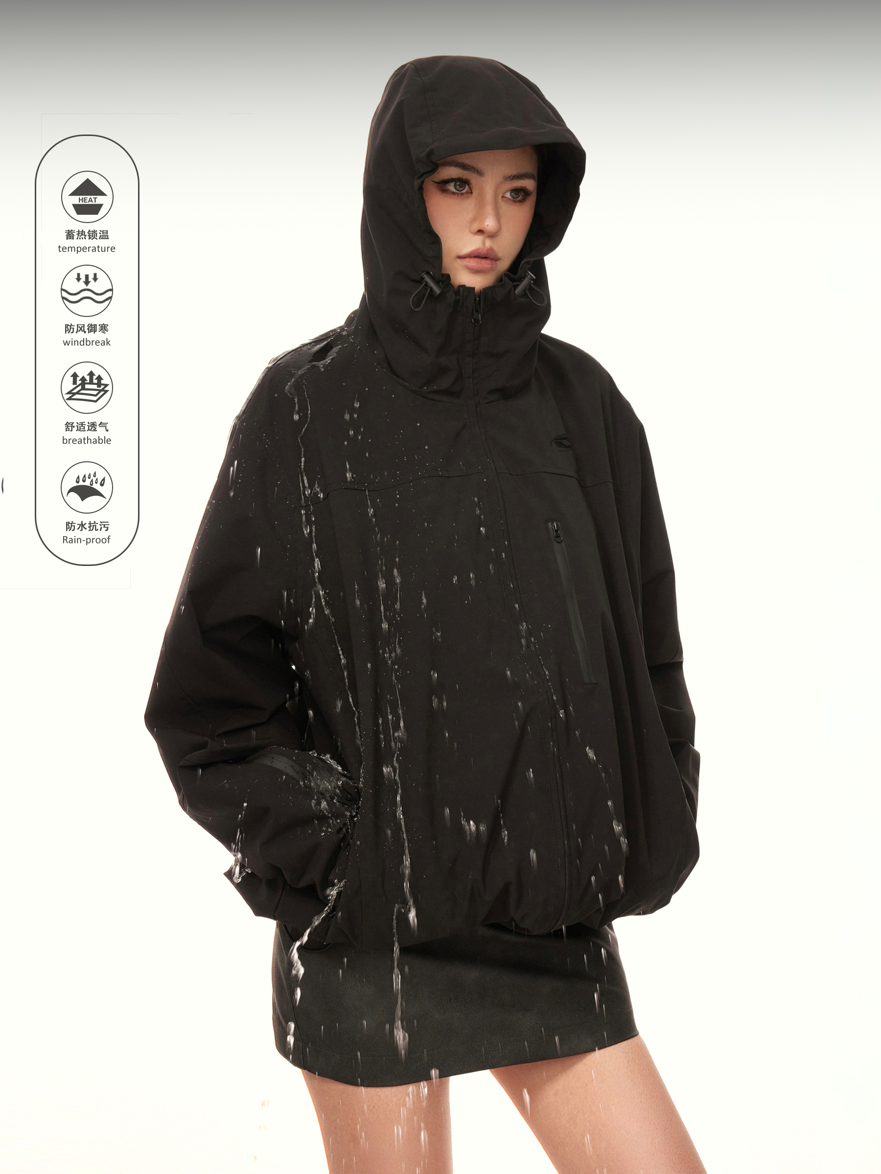 American Vintage Outdoor Windproof Soft Shell Jacket for Women - Casual Spring & Autumn Coat, 2025 Fashion American Vintage Outdoor Windproof Soft Shell Jacket for Women - Casual Spring & Autumn Coat, 2025 Fashion