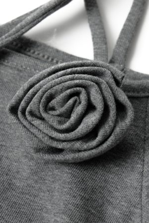 Artistic Blue One-Shoulder Top for Women - 2025 Summer Korean Style Slim Fit Short Sleeve Shirt for Spicy Girls